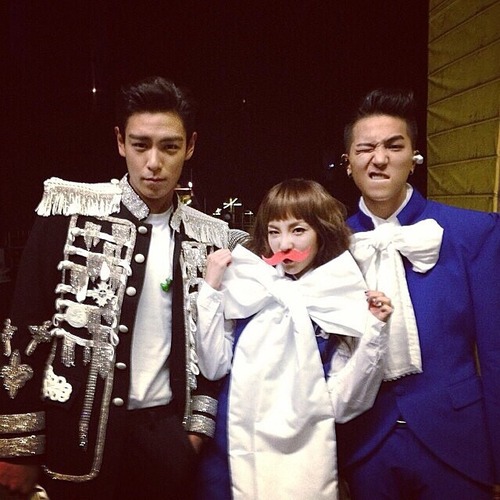 Doom Dada Family!!! #top #dara #mino #ygfamilypowertour2014...