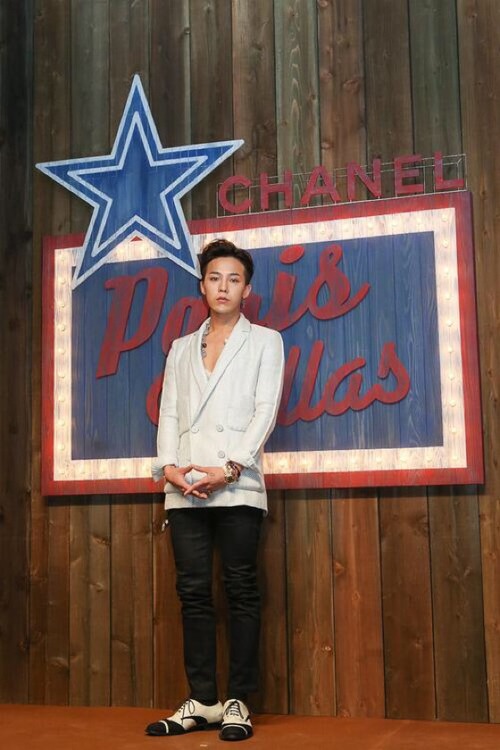 140604 G-Dragon at CHANEL 2013/14 ‘Paris-Dallas Metiers d’Art...