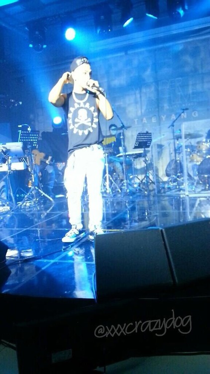 From WonderLive Event: Taeyang. 20140618. Credit...