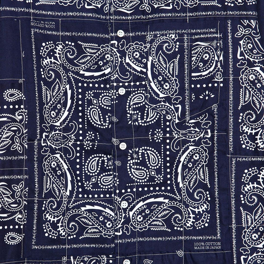 [Social Media] peaceminusonedotcom 2020-09-18 12:05:01 (KST) PMO® X MIYAGI HIDETAKA BANDANA SHIRTS #1 NAVY | #권지용 #PMO #GDragon - 3