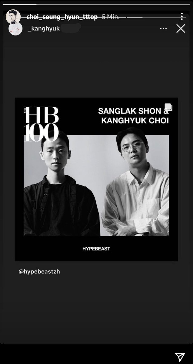 [Social Media] ? T.O.P Instagram Story 2021-12-18 (KST)