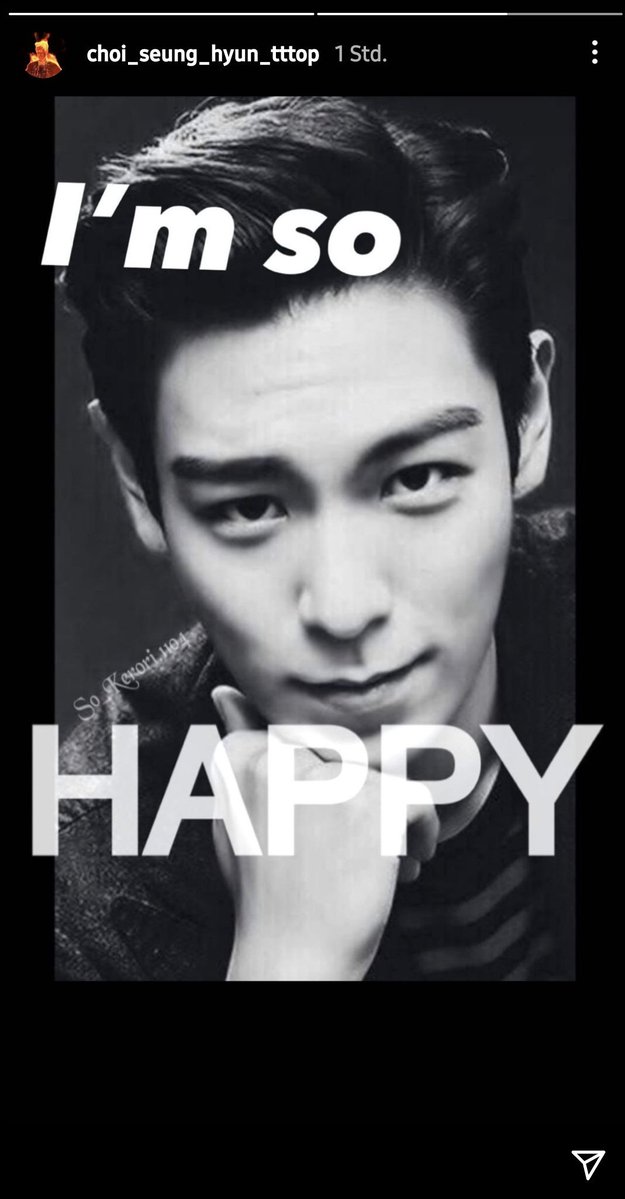 [Social Media] ? T.O.P reposts same Instagram Stories 2022-02-09 (KST)
