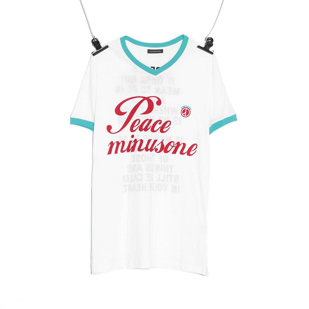 [Social Media] PEACEMINUSONE®️ Instagram 2022-07-27 14:07 (KST) PMO®➖V-NECK RINGER T-SHIRT #1 MINT | #권지용 #PMO #GDragon