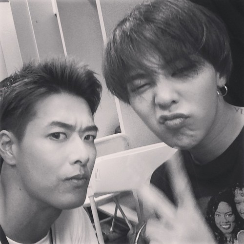 140809 G-Dragon with DannyFam!