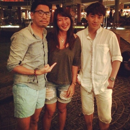 Dougkhee Instagram with Seungri 20140819: Guess which