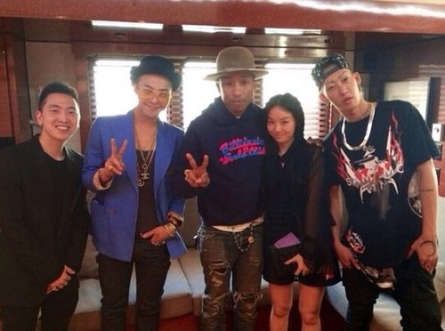 GD with Pharrell Instagram