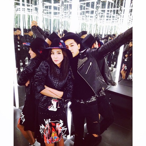 Dara’s picture with Taeyang by daraxxi posted