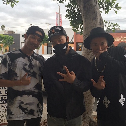 Mossbpm Instagram update with Taeyang